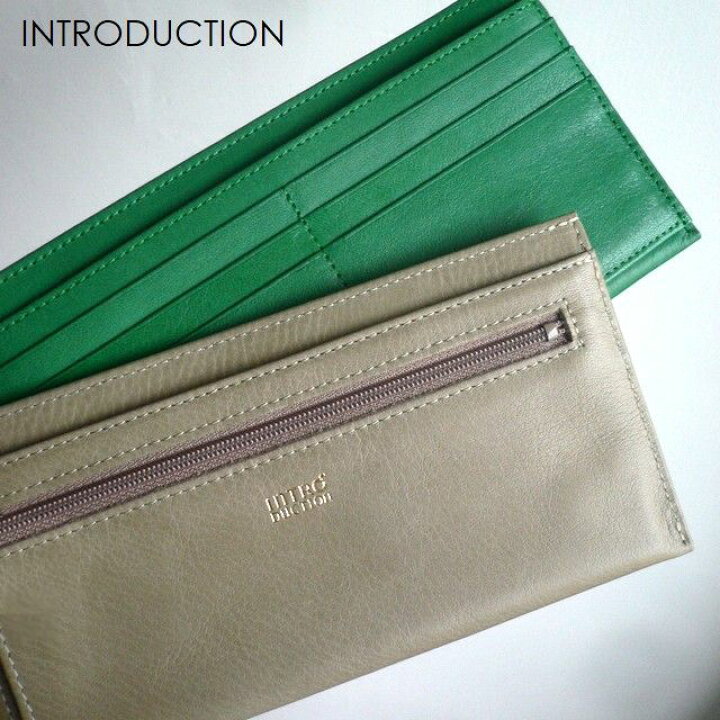 楽天市場】ノベルティ INTRODUCTION イントロダクション 長財布 スリム 