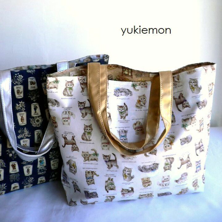 楽天市場】yukiemon ユキエモン バッグ リバーシブル A4 トートバッグ 