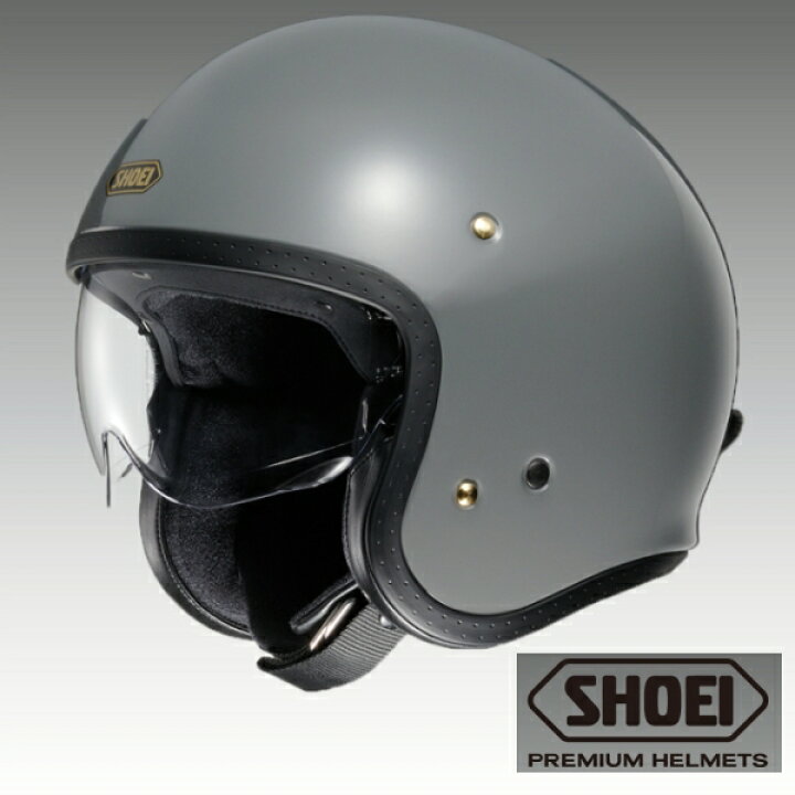 楽天市場】SHOEI(ショーエイ) J・O ジェットヘルメット ラットグレー L 
