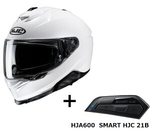 HJCwbg HJH247 i71 \bh PEARL WHITE + p݌vCJ HJA600 SMART HJC 21B