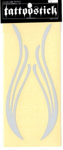 TATOO STICK WAVE �^�g�D�[ ���t���N�^�[�X�e�b�J�[ �g �z���C�g �䎆B(��7×16cm) TSR-WAV-006-S