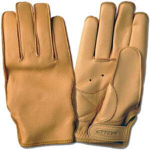 JRP 3シーズンショートレザーグローブ STS-KG タン (KIRITANIコラボ) 日本製