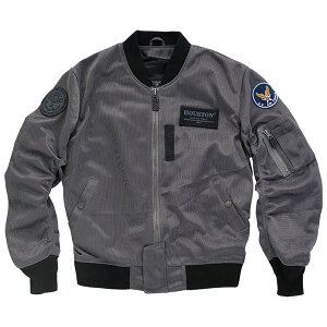 y݌ɂ [zHOUSTON q[Xg MA-1 M/C JAC bVWPbg HTVA-2311S GUNMETAL