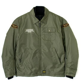 バンソン trooper TVS2309W フィールドジャケット カーキ VANSON trooper FIELD JACKET 【2023-24秋冬モデル あす楽対応 送料無料】