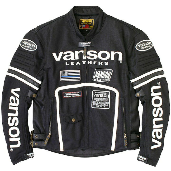楽天市場】【在庫あり 即納】VANSON バンソン VS24105S メッシュ 