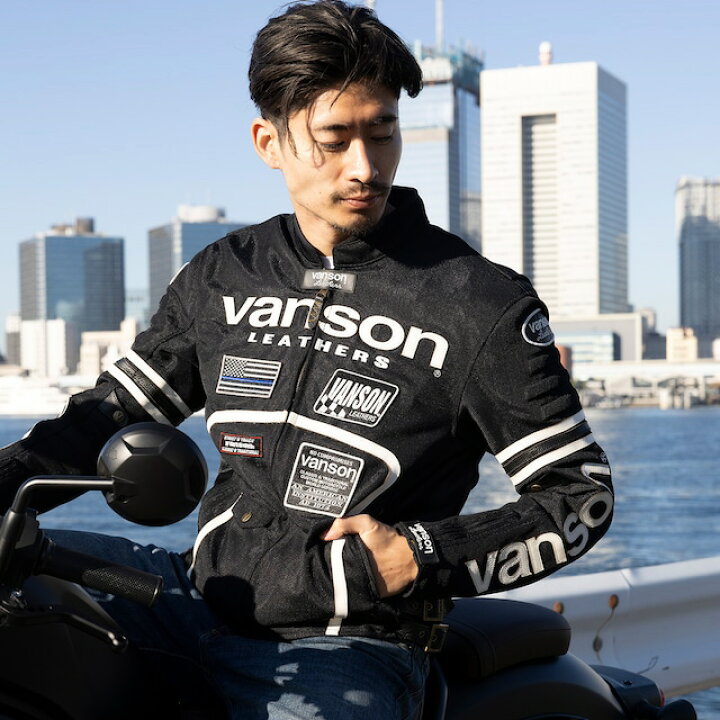 楽天市場】【在庫あり 即納】VANSON バンソン VS24105S メッシュ 