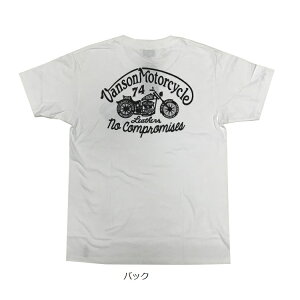 VANSON o\ MOTORCYCLE Pt. S/S TVc 882V070 zCg
