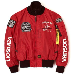 y݌ɂ [zo\ VS23108W MA-1WPbg bh/zCg VANSON MA-1 JACKET