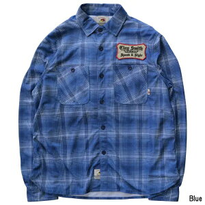 【在庫あり 即納】 CLAY SMITH クレイスミス PRIDE メッシュシャツジャケット CSY-4003 Blue