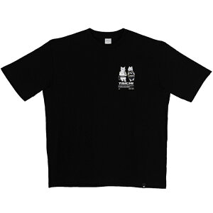 RS^C` RSU115 PAIR RACER CAT OVER SIZE T-SHIRT