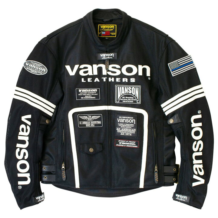 楽天市場】【在庫あり 即納】VANSON バンソン VS25105S メッシュ 