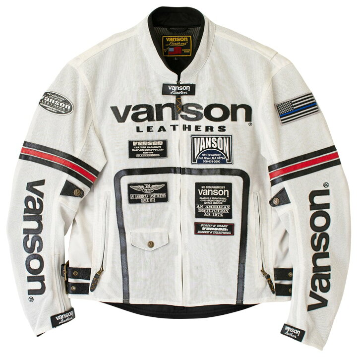 楽天市場】【在庫あり 即納】XLサイズ VANSON VS25105S メッシュ 