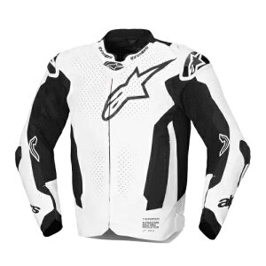 �y�݌ɂ��� ���[�zAlpinestars �A���p�C���X�^�[�Y T-SUPERTECH AIR JACKET ASIA 21 WHITE BLACK (�X�[�p�[�e�b�N�G�A�[�W���P�b�g�@�A�W�A�t�B�b�g)