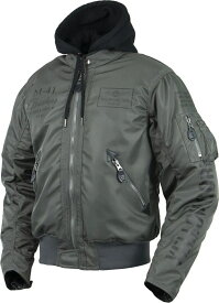 【在庫あり 即納】イエローコーン SJ-5307 ウインタージャケット ガンメタ フード付き 防風 防寒