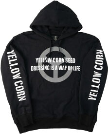【在庫あり 即納】イエローコーン YELLOW CORN YC SEED SH-009 HOODIE ブラック