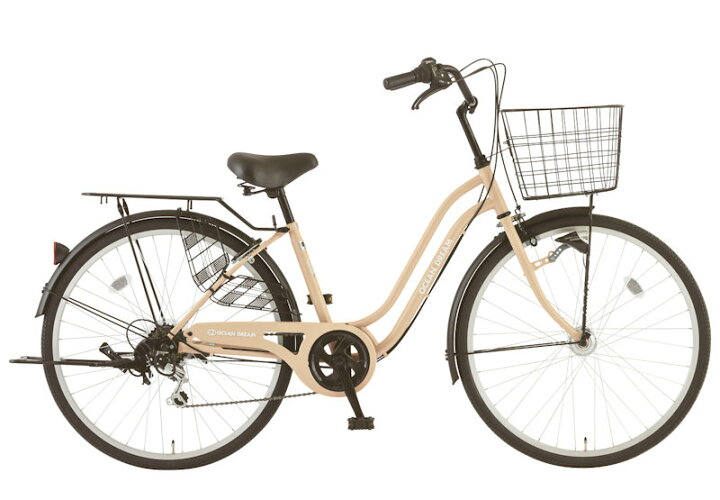 楽天市場】シティサイクル シオノ オーシャンドリーム 26インチ 外装6 