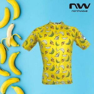 Northwave�i�m�[�X�E�F�[�u�jPeace Banana Jersey / YELLOW