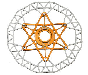 KCNC (ケーシーエヌシー) センターロックディスクローター / ゴールド 160mm / 683519