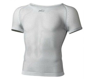 �~���[ �h���C�i�~�b�N ���b�V�� �V���[�g�X���[�u MIV01566-2601 (���C�g�O���[) MILLET DRYNAMIC MESH SS �x�[�X���C���[ �����Y