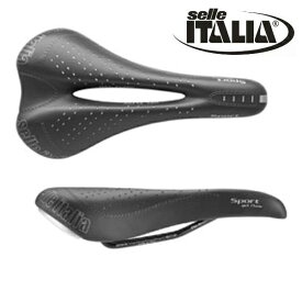 Selle italia (セライタリア) SPORT Gel FLOW FeC Alloy Rail BLK サドル