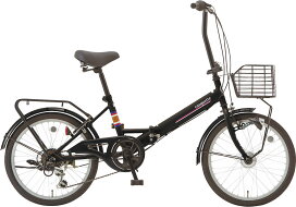 SHIONO[シオノ]CHOCOLA 20吋 コンパクト自転車 外装6段/ブラック