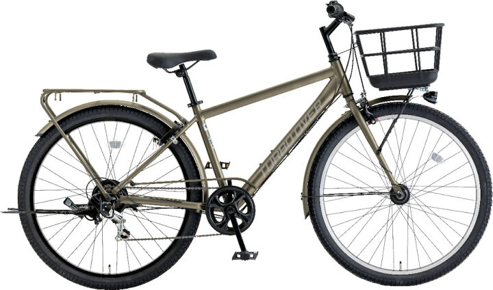 楽天市場】シティサイクル シオノ ターボオーバー 27.5 外装6段 オート 