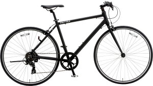 クロスバイク シオノ バルト AL 700C 外装6段 (フラットブラック) 700XLA-6 SHIONO VALT AL 7006 塩野自転車