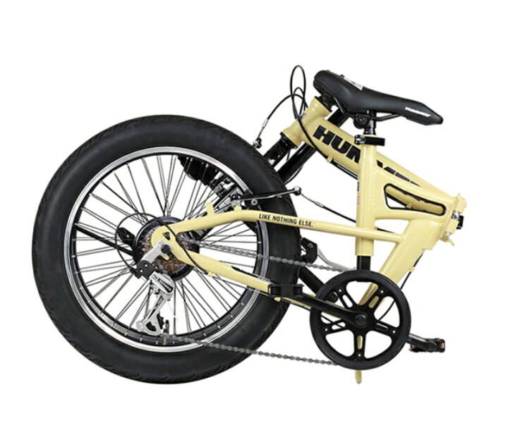 楽天市場】折りたたみ自転車 HUMMER FDB206FAT-BIKE ハマー FDB 206 