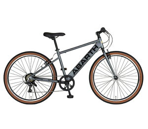 クロスバイク ABARTH AL-GRB6507 アバルト 650×45B / グレー【組立調整済発送】