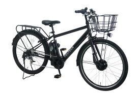 PELTECH ペルテック 電動アシスト自転車 27.5インチ 外装6段 TDA-207Zplus+ クロスバイク