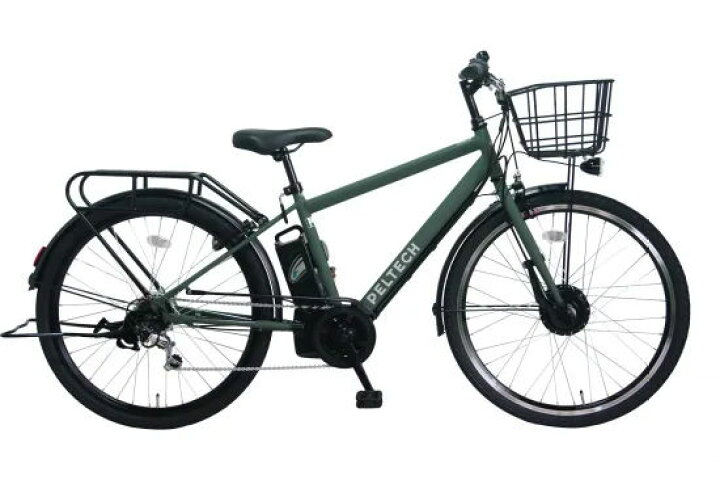 楽天市場】PELTECH ペルテック 電動アシスト自転車 27.5インチ 外装6段 
