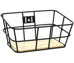 PALMY パルミー TU-319 ウッドパネルアルミバスケット / ブラック / 157-00212