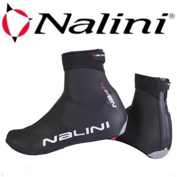 NALINI 2022新作モデル ウエア Nalini ナリーニ AHW CRITERIUM 4000 100％本物保証 SHOECOVER Lサイズ BLACK シューズカバー