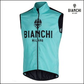 Bianchi MILANO ビアンキミラノ　FWベスト NEW PASSIRIA / チェレステ / サイクルウエア/4300｜Sサイズ