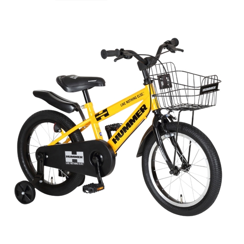好評 新春福袋2021 強靭なシルエットでパワフルなHUMMERフレーム 子供用自転車 HUMMER KID'S 18-OH イエロー ハマー キッズ 幼児用自転車 esginfra.com esginfra.com
