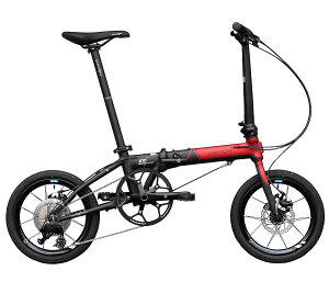DAHON K9X (���b�h�u���b�N) 2026 �_�z�� K9X �܂肽���ݎ��]�� 16�C���` �t�H�[���f�B���O�o�C�N