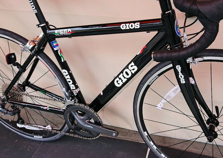 楽天市場】ジオス シエラ (ブラック) 2025 GIOS SIERA ロードバイク 