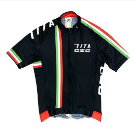 7-ITA（セブン・アイティーエー）メンズ サイクル ウェア 7ITA Cobra X Jersey Black (Sサイズ）セブンイタリア