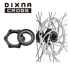 DIXNA(ディズナ) センターロックディスクアダプター BK ブラック
