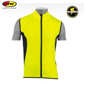 ノースウェーブ ノース ウインドベスト (イエロー/ブラック) 89121251 NORTHWAVE NORTH WIND VEST