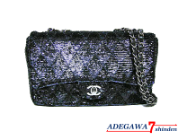 美品⭐︎ シャネル　CHANEL スパンコール　ミニ　チェーンショルダー スパンコール チェーンショルダー フラップ バッグ[] spangles
