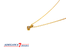 アガット（agete）★K18・ダイヤ0.02ct・ペンダント・ネックレス■アデ川質店 新田店■【質屋出店】【中古】