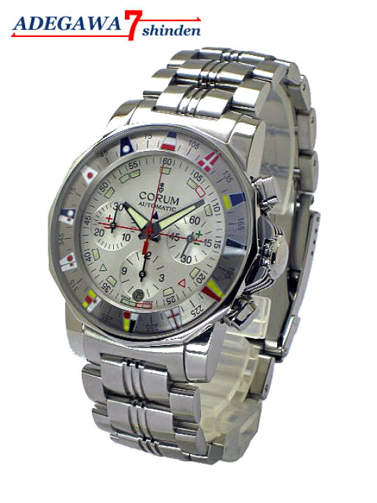 楽天市場】コルム（CORUM）☆アドミラルズカップ・クロノグラフ・SS 