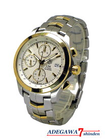 タグ・ホイヤー（TAG HEUER）★SS/YG・リンク・クロノグラフ・オートマ・200M・CJF2150★メンズ■アデ川質店 新田店■【質屋出店】【中古】