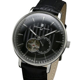 Salvatore Marra 腕時計 メンズ SM17114 SSBK 自動巻 ミヨタ社製ムーブメント 3気圧防水 革ベルト ケース経 42mm