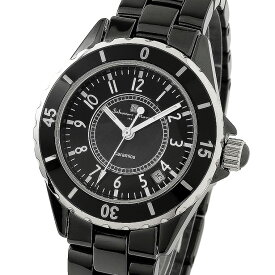 Salvatore Marra 腕時計 メンズ SM23103 BKA クオーツ 人気モデル復活 3気圧防水 セラミックベルト ケース経 39mm
