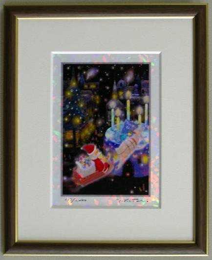 絵画 サンタ シルクスクリーン 吉岡浩太郎 版画の人気商品・通販・価格 