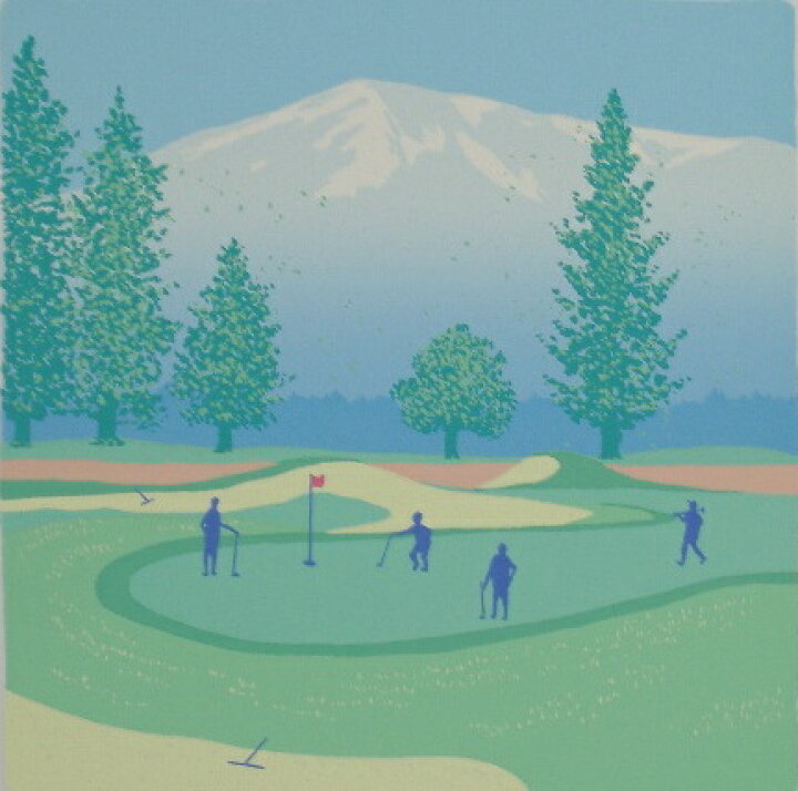 楽天市場】【30角サイズ】特価4,500円吉岡浩太郎版画・貴重な初期作品 