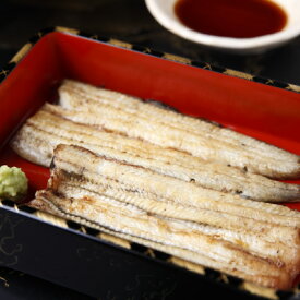 国産（浜名湖・一色）特選うなぎ 長白焼き 約1400g（140g×10本） 山椒、蒲焼きのたれ付【楽ギフ_のし】【楽ギフ_のし宛書】