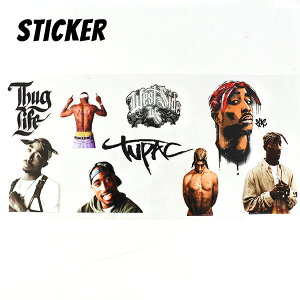 �X�e�b�J�[ 2PAC �V�[�� �r�j�[�� �r�j�[���X�e�b�J�[ �g�D�p�b�N TUPAC ���S hip hop �q�b�v�z�b�v ������� ���b�p�[ �V���v�� �A���� LA ���T���[���X ���[���C�_�[ lowrider west coast �E�G�X�g�R�[